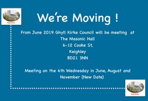 Ghyll Kirke Council 261, set to move